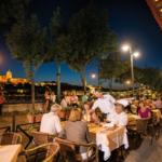 Auswandern Ungarn Budapest Restaurant Dunacorso
