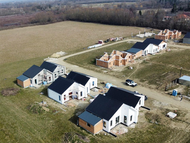 Haus kaufen Zala Living Ungarn Zalacsany Drohne
